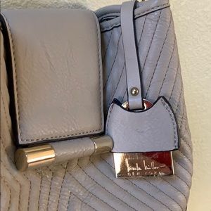 Nicole Miller Bucket Bag Faux Sand